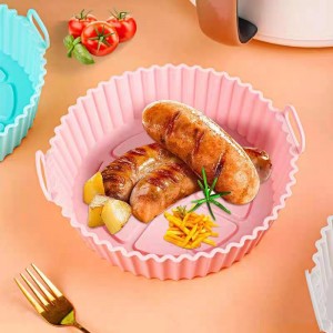 Air frying pan silicone baking pan