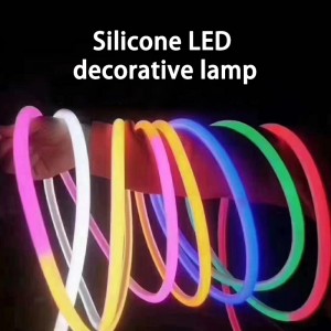 Silicone LED decorative lamp