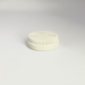 Silicone facial wash brush