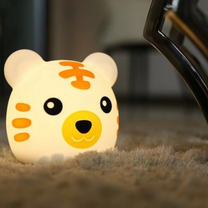 Tiger silicone patting lamp