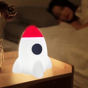 Rocket silicone patting lamp