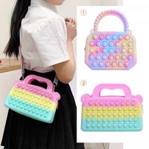 Silicone inclined span bag