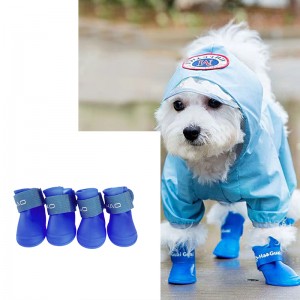 Pet rain shoes
