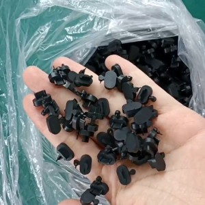 Customizable charging connector silicone plug