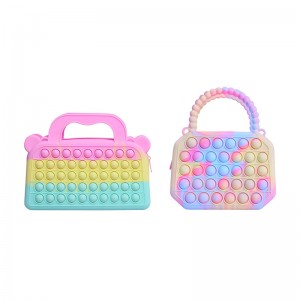 Silicone inclined span bag