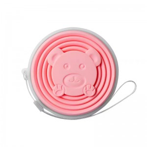 Silicone cartoon water cup