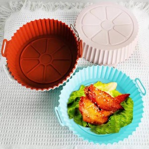 Air frying pan silicone baking pan