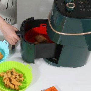 Air frying pan silicone baking pan