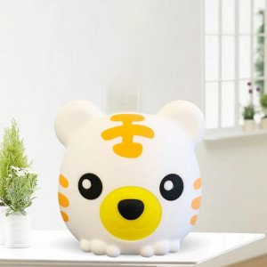 Tiger silicone patting lamp