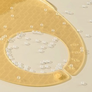 Transparent saliva bag