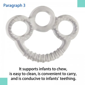 Children’s silicone molar stick