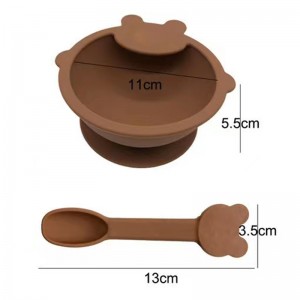Children’s silicone bowl set