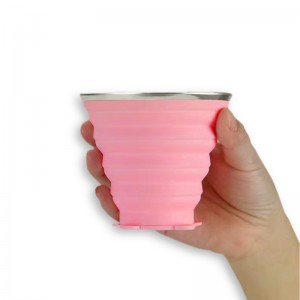 Silicone cartoon water cup