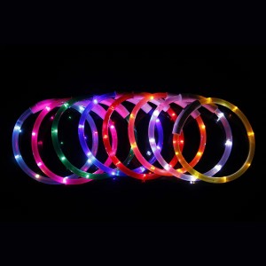 LED pet luminous collar