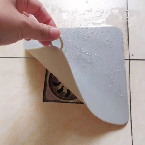 Silicone floor drain deodorant pad