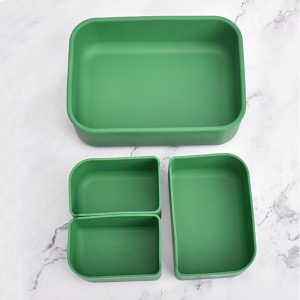 Silicone lunch box