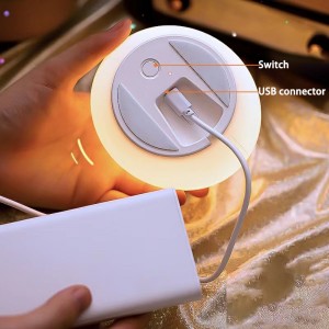 Rabbit silicone patting lamp