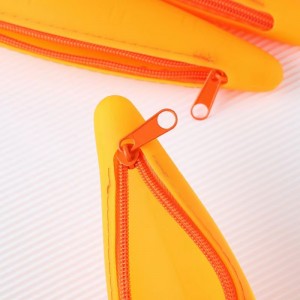 Multi functional silicone pencil bag