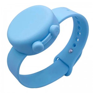 Disinfectant wrist strap