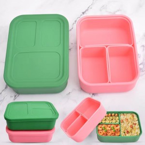 Silicone lunch box