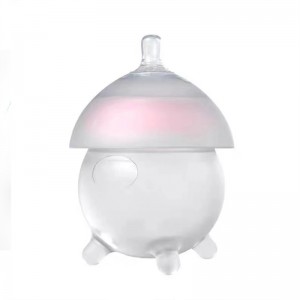 Silicone milk bottle