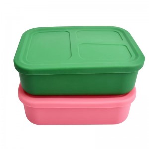 Silicone lunch box