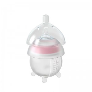 Silicone milk bottle