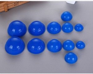 Silicone vacuum cupping