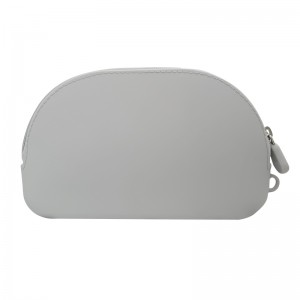 Portable zipper cosmetic handbag