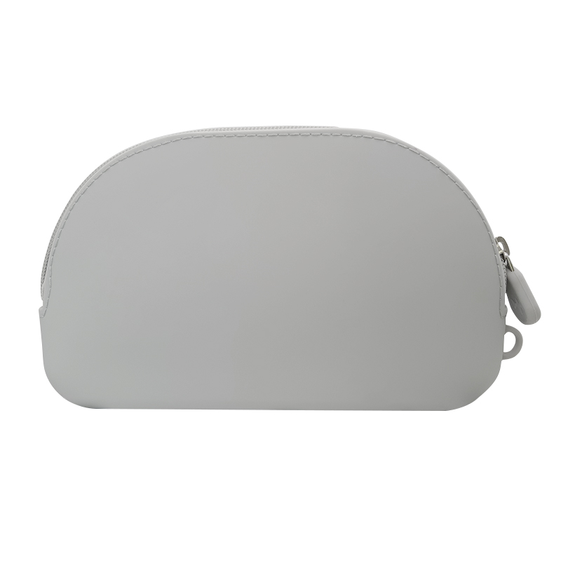 Portable zipper cosmetic handbag