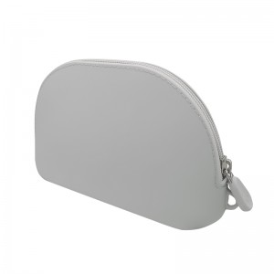 Portable zipper cosmetic handbag