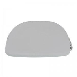 Portable zipper cosmetic handbag