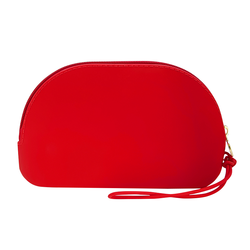 Portable zipper cosmetic storage bag