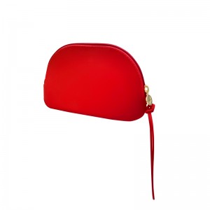 Portable zipper cosmetic storage bag