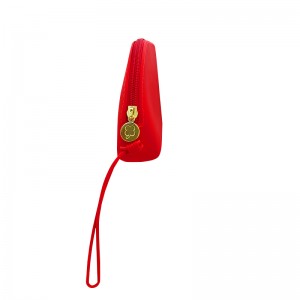 Portable zipper cosmetic storage bag