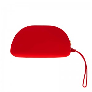 Portable zipper cosmetic storage bag