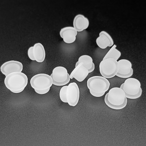 Silicone sealing plug