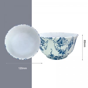 Environmentally friendly tableware silicone bowl