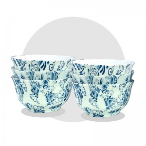 Environmentally friendly tableware silicone bowl