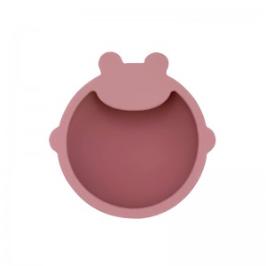 Bowls cups plates forks spoons silicone tableware 6-piece combination set