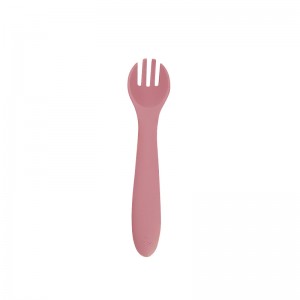 Bowls cups plates forks spoons silicone tableware 6-piece combination set