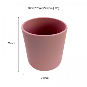 Bowls cups plates forks spoons silicone tableware 6-piece combination set