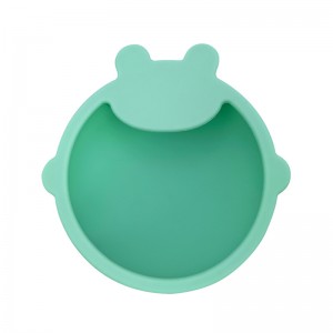 Bowls cups plates forks spoons silicone tableware 6-piece combination set